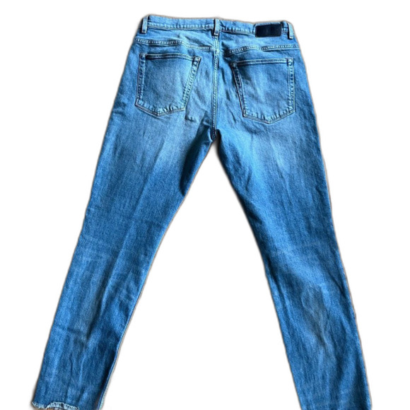 Zadig & Voltaire Blue Straight Leg Denim Jeans Mens Size 32 - Picture 5 of 9